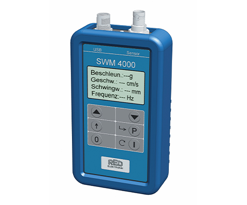 REOVIB SWM 4000 Das Messgerät SWM 4000 dient zur Einrichtung, Prüfung und  zum Service von Schwingfördergeräten. Als handgeführtes Gerät - REO